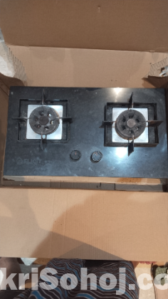 Marbel granite double stove gas chula